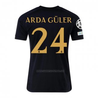 3ª Camiseta Real Madrid Jugador Arda Guler 2023-2024