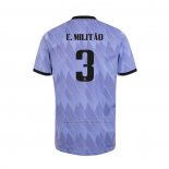 2ª Camiseta Real Madrid Jugador E.Militao 2022-2023