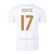 2ª Camiseta Serbia Jugador Kostic 2022