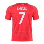 1ª Camiseta Suiza Jugador Embolo 2022