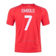 1ª Camiseta Suiza Jugador Embolo 2022