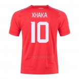 1ª Camiseta Suiza Jugador Xhaka 2022