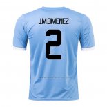 1ª Camiseta Uruguay Jugador J.M.Gimenez 2022