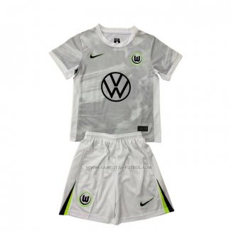 2ª Camiseta Wolfsburg Nino 2025-2026