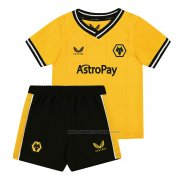 1ª Camiseta Wolves Nino 2023-2024