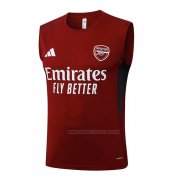 Camiseta de Entrenamiento Arsenal Sin Mangas 2025-2026 Rojo