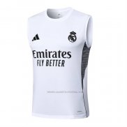 Camiseta de Entrenamiento Real Madrid Sin Mangas 2025-2026 Blanco