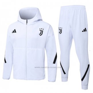 Chandal con Capucha del Juventus 2025-2026 Blanco