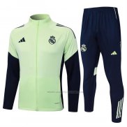 Chandal de Chaqueta del Real Madrid Nino 2025-2026 Verde