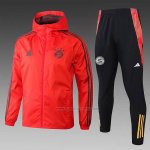 Chandal de Rompevientos del Bayern Munich 2024-2025 Rojo