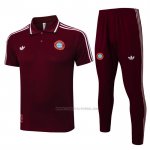 Conjunto Polo del Bayern Munich 2025-2026 Rojo