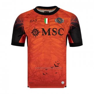 Tailandia Camiseta Napoli Portero Halloween 2025-2026 Naranja
