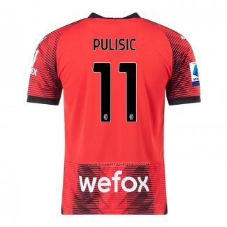 1ª Camiseta AC Milan Jugador Pulisic 2023-2024