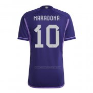2ª Camiseta Argentina Jugador Maradona 2022