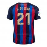 1ª Camiseta Barcelona Jugador F.De Jong 2022-2023