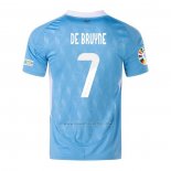 2ª Camiseta Belgica Jugador De Bruyne 2024