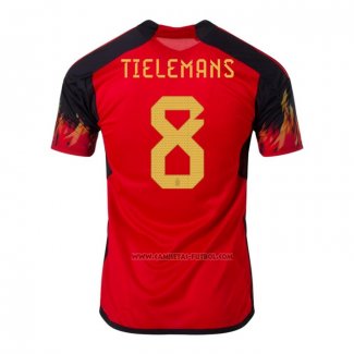 1ª Camiseta Belgica Jugador Tielemans 2022