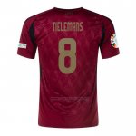 1ª Camiseta Belgica Jugador Tielemans 2024