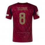 1ª Camiseta Belgica Jugador Tielemans 2024