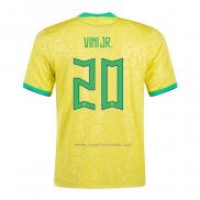1ª Camiseta Brasil Jugador Vini Jr. 2022