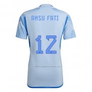 2ª Camiseta Espana Jugador Ansu Fati 2022
