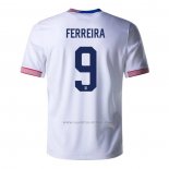 1ª Camiseta Estados Unidos Jugador Ferreira 2024