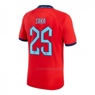 2ª Camiseta Inglaterra Jugador Saka 2022