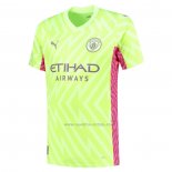 Camiseta Manchester City Portero 2023-2024 Verde