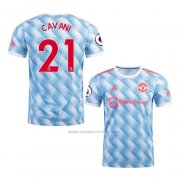 2ª Camiseta Manchester United Jugador Cavani 2021-2022
