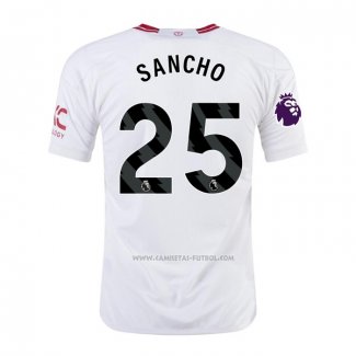 3ª Camiseta Manchester United Jugador Sancho 2023-2024