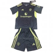 2ª Camiseta Manchester United Portero Nino 2025-2026