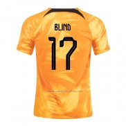 1ª Camiseta Paises Bajos Jugador Blind 2022