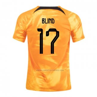 1ª Camiseta Paises Bajos Jugador Blind 2022