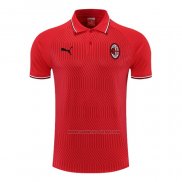 Camiseta Polo del AC Milan 2022-2023 Rojo