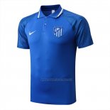 Camiseta Polo del Atletico Madrid 2022-2023 Azul Oscuro