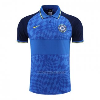 Camiseta Polo del Chelsea 2022-2023 Azul