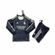 2ª Camiseta Real Madrid Manga Larga Nino 2025-2026