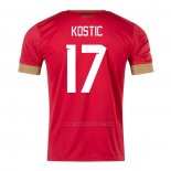 1ª Camiseta Serbia Jugador Kostic 2022