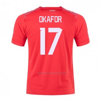 1ª Camiseta Suiza Jugador Okafor 2022