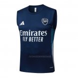 Camiseta de Entrenamiento Arsenal Sin Mangas 2025-2026 Azul Blanco