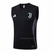 Camiseta de Entrenamiento Juventus Sin Mangas 2025-2026 Negro