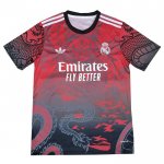 Tailandia Camiseta Real Madrid Dragon 2024-2025 Rojo