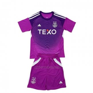 3ª Camiseta Aberdeen Portero Nino 2025-2026