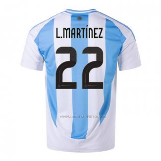 1ª Camiseta Argentina Jugador L.Martinez 2024