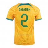 1ª Camiseta Australia Jugador Degenek 2022