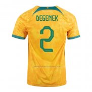 1ª Camiseta Australia Jugador Degenek 2022