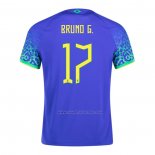 2ª Camiseta Brasil Jugador Bruno G. 2022