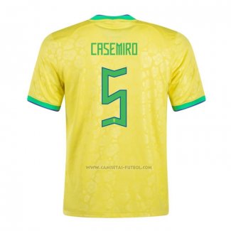 1ª Camiseta Brasil Jugador Casemiro 2022