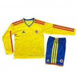 1ª Camiseta Colombia Manga Larga Nino 2026