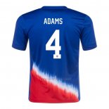 2ª Camiseta Estados Unidos Jugador Adams 2024